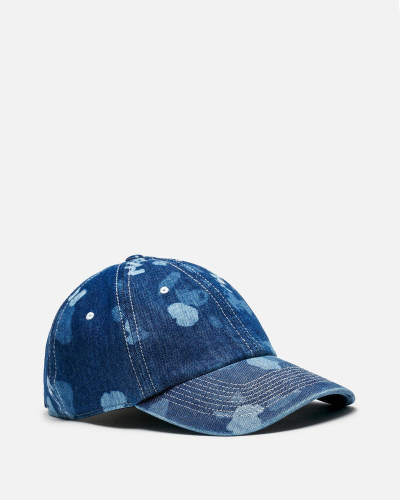 Marni Men's Hats Marni Dripping Lightweight Denim Hat in Iris Blue