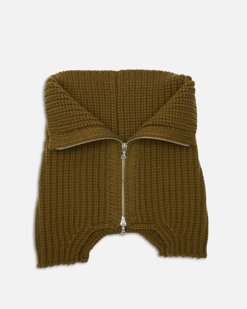 Dries Van Noten Scarves OS Mars M.K. Collar in Khaki