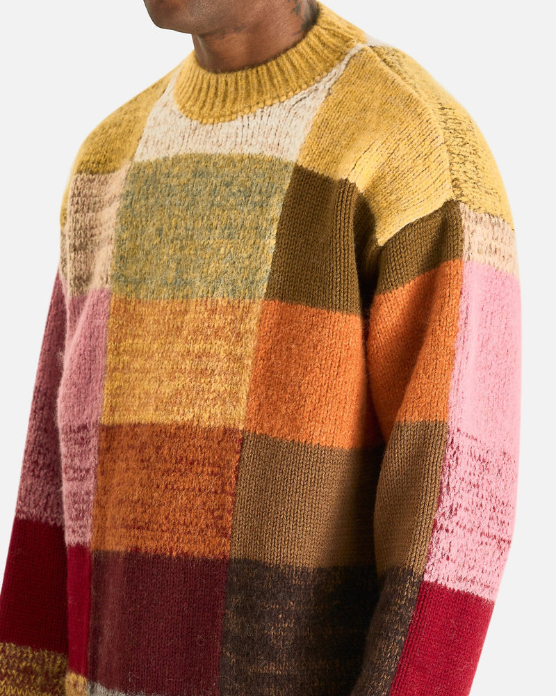 Dries Van Noten Men Sweaters Marti M.K. Sweater in Mustard