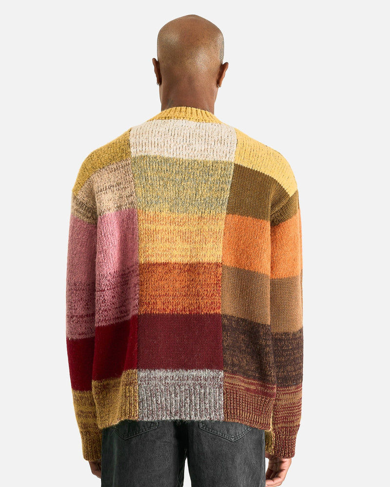 Dries Van Noten Men Sweaters Marti M.K. Sweater in Mustard