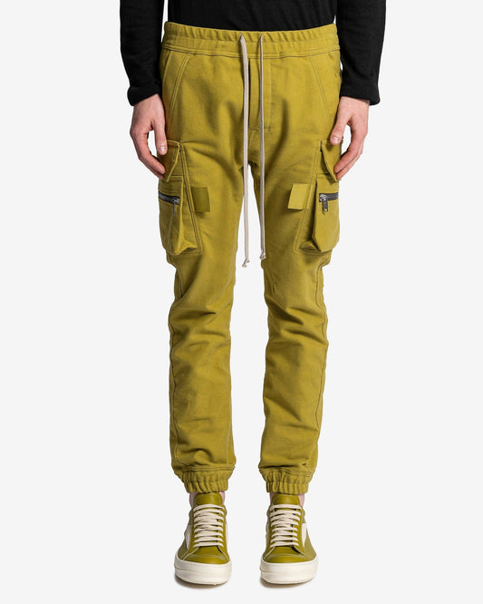 Rick Owens Men's Pants Mastodon Cargo in Acid