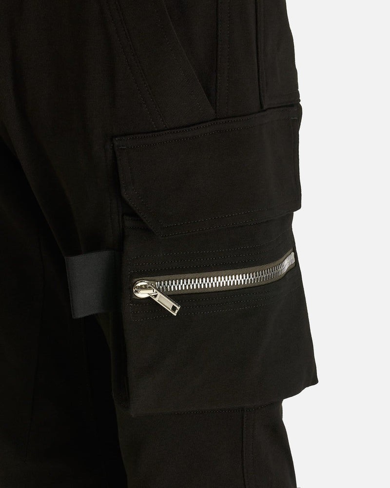 Rick Owens Men's Pants Mastodon Cargo in Black