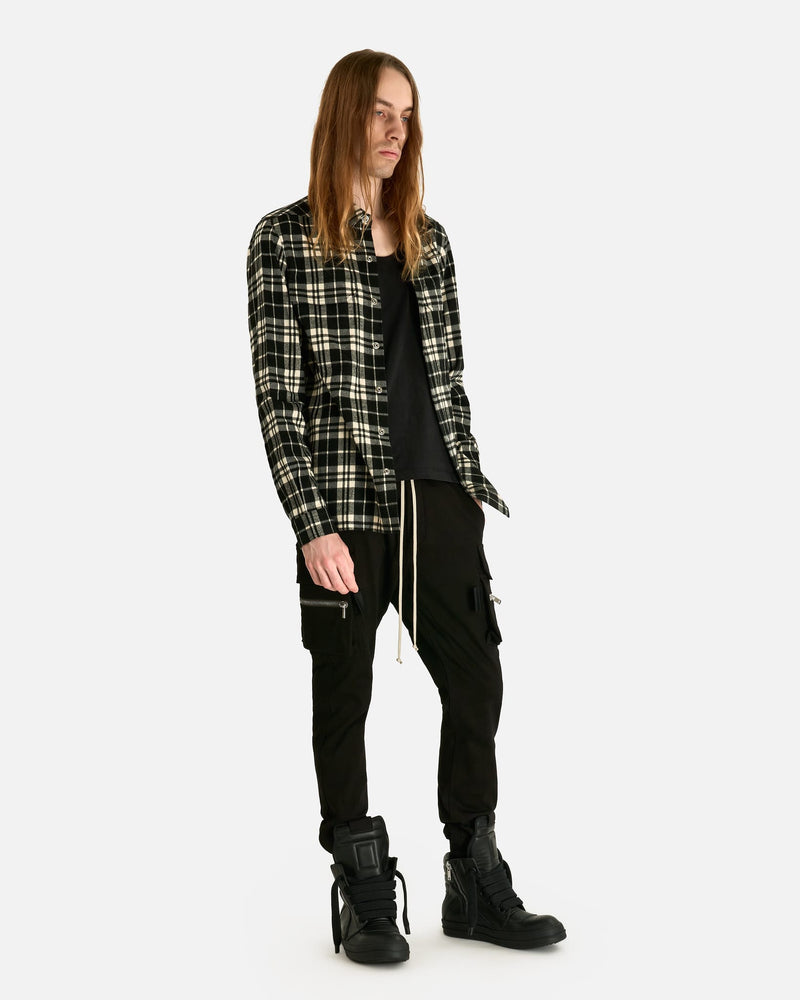 Rick Owens Men's Pants Mastodon Cargo in Black