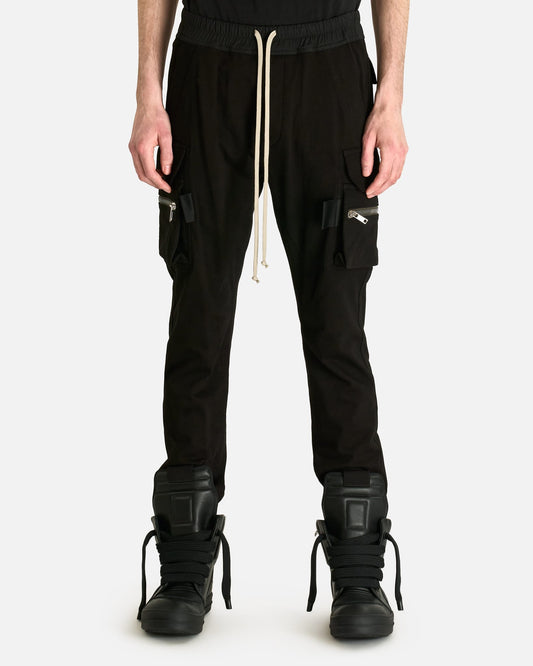 Rick Owens Men's Pants Mastodon Cargo in Black