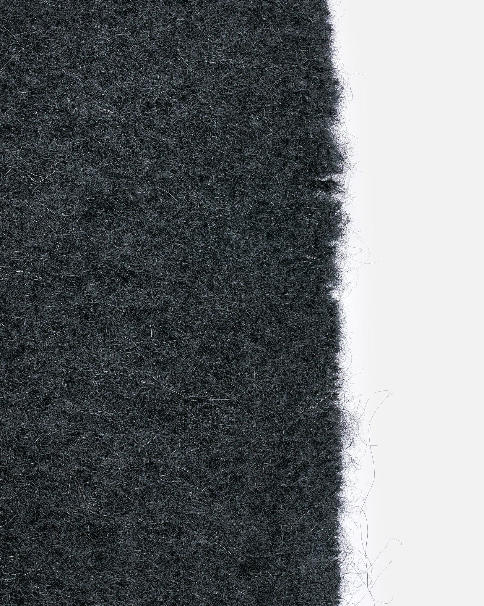 Maxi Fluffy Scarf in Black – SVRN