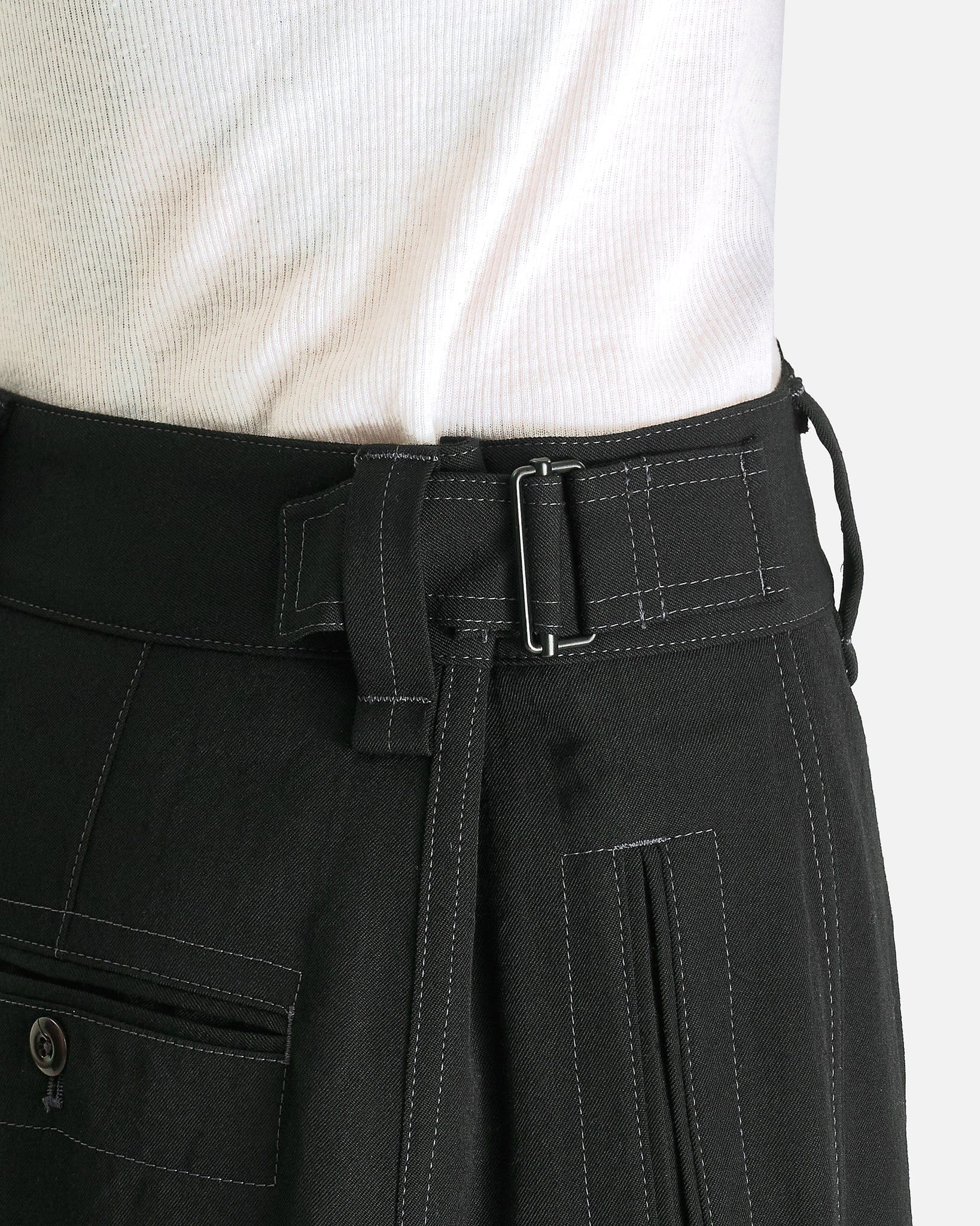 LEMAIRE Men's Pants Maxi Utility Pants in Black