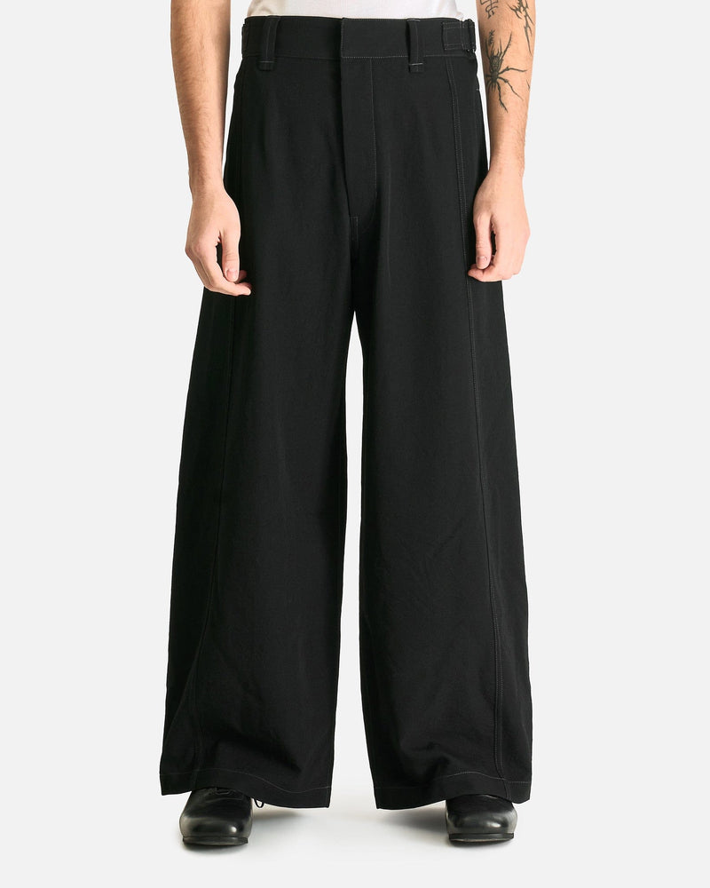 LEMAIRE Men's Pants Maxi Utility Pants in Black