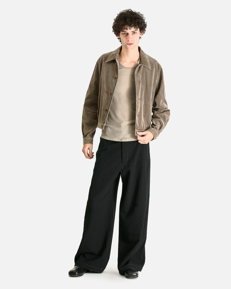 LEMAIRE Men's Pants Maxi Utility Pants in Black