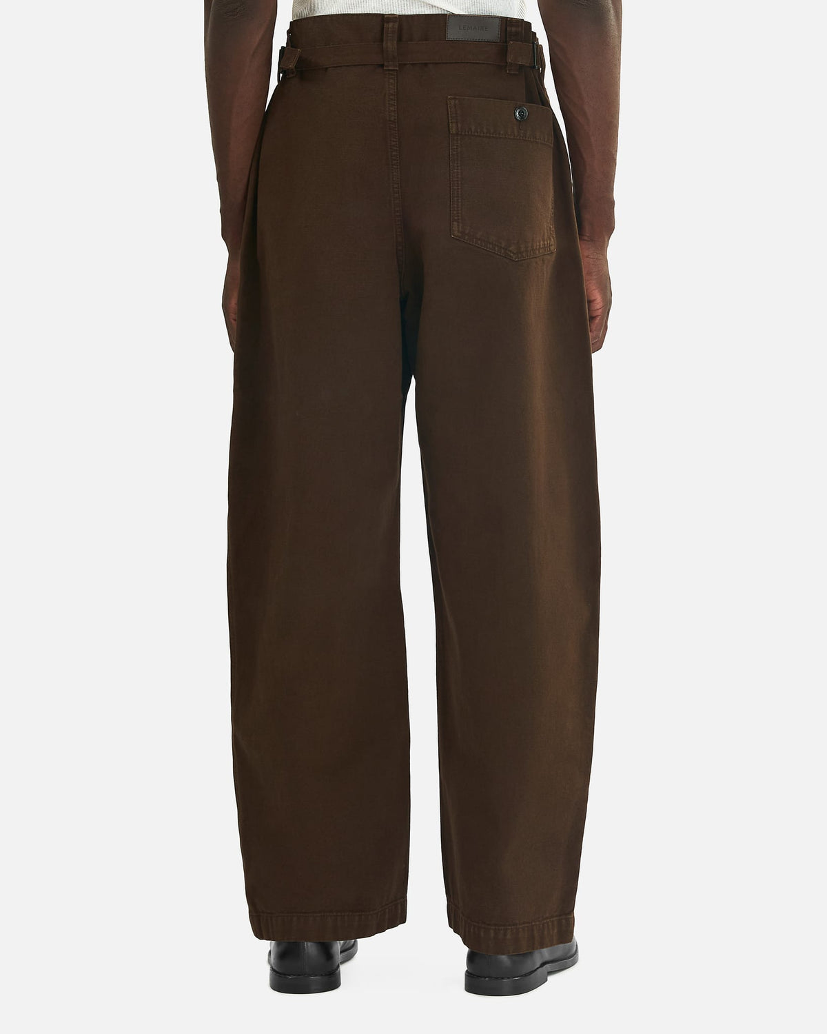 LEMAIRE Men's Pants Maxi Workwear Pants in Ristretto