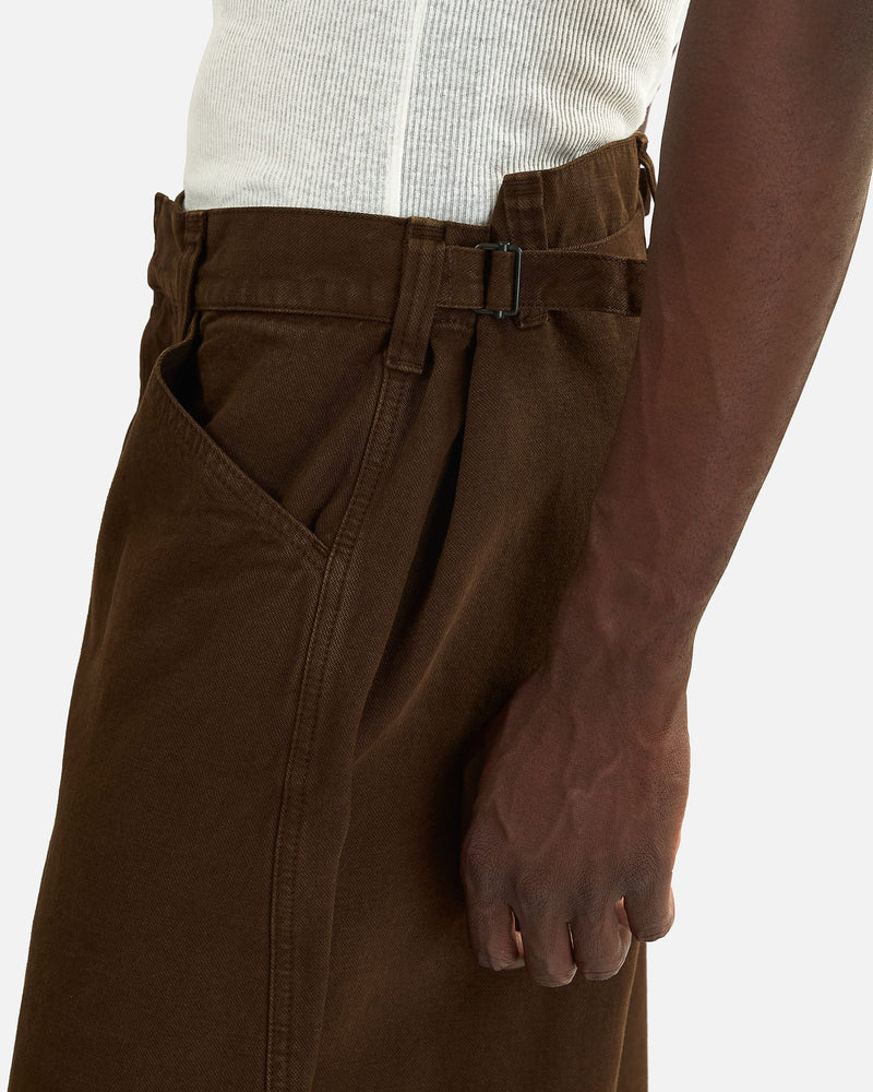 LEMAIRE Men's Pants Maxi Workwear Pants in Ristretto
