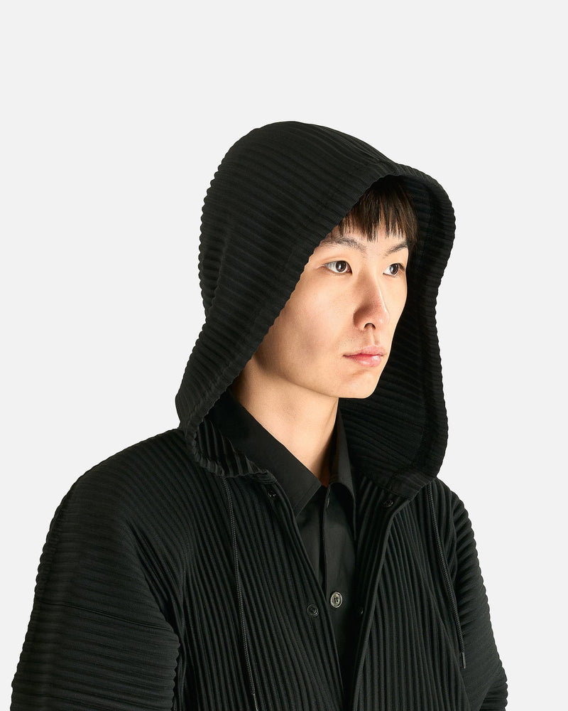 Homme Plissé Issey Miyake Men's Pants MC February Blouson in Black