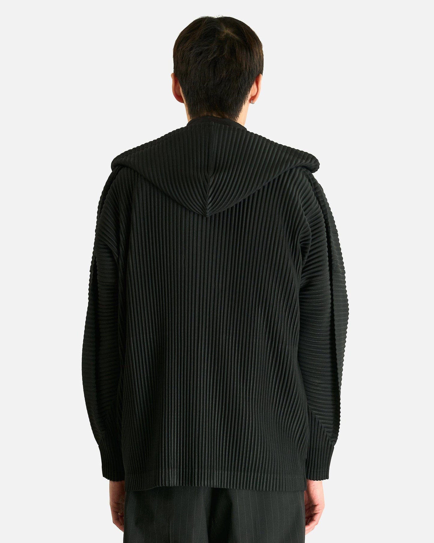 Homme Plissé Issey Miyake Men's Pants MC February Blouson in Black