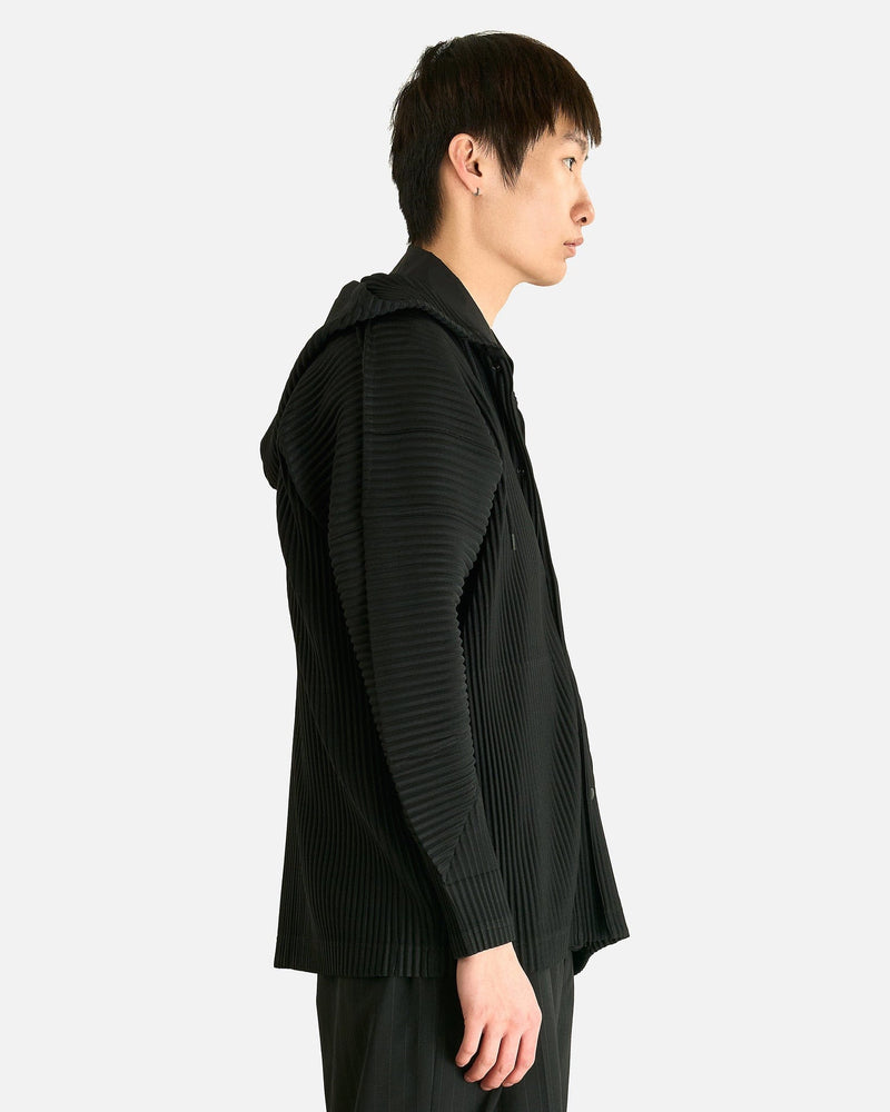 Homme Plissé Issey Miyake Men's Pants MC February Blouson in Black
