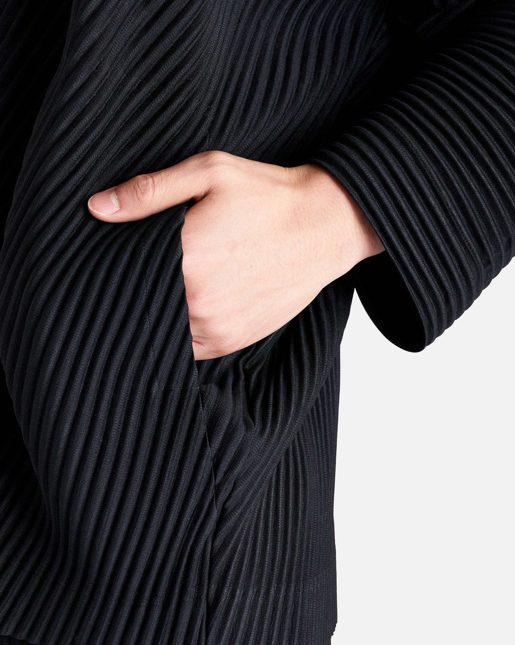 Homme Plissé Issey Miyake Men's Jackets MC July Jacket in Black