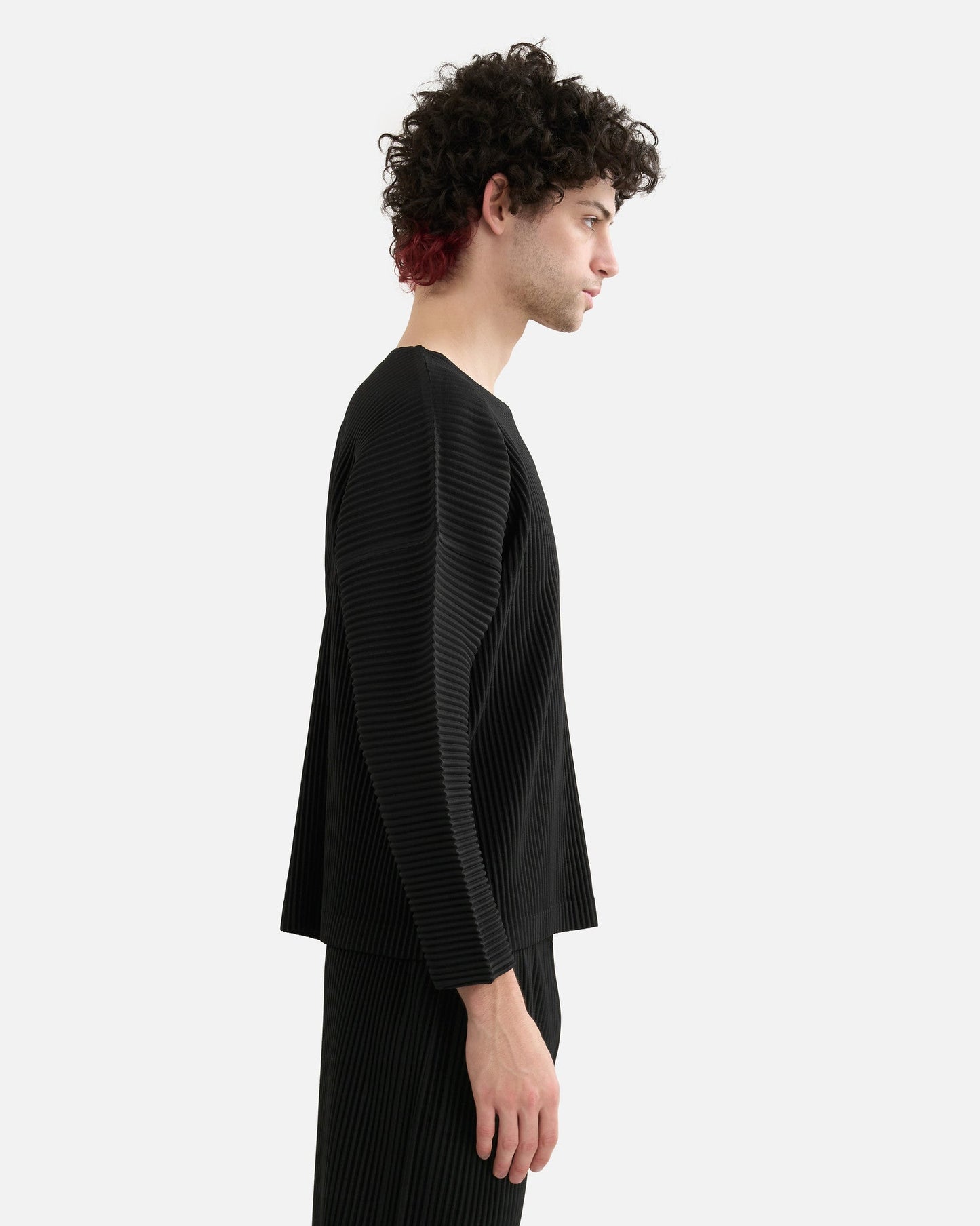 Homme Plissé Issey Miyake Men's Tops MC September Top in Black