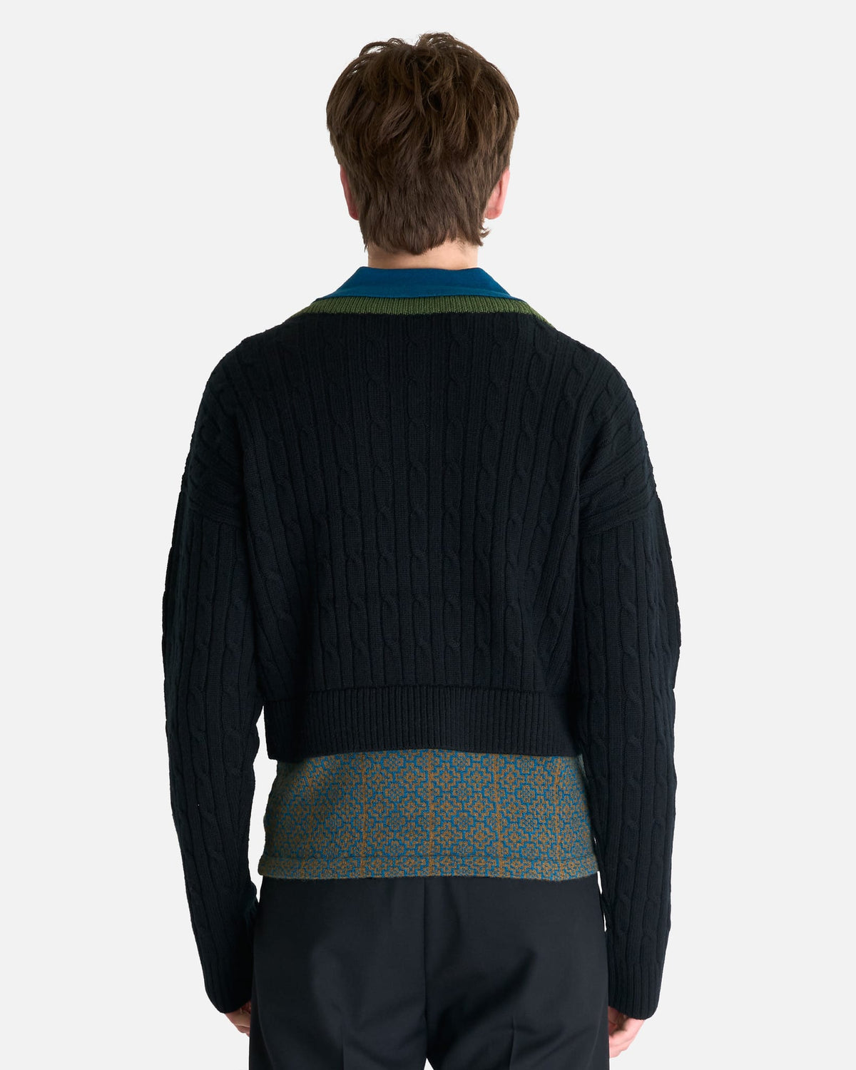 Dries Van Noten Men's Sweater Medan Sweater in Black