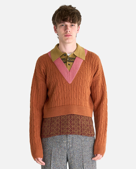 Dries Van Noten Men's Sweater Medan Sweater in Orca