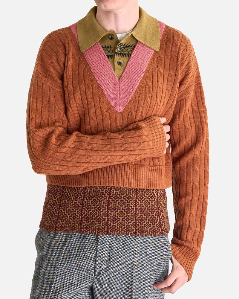 Dries Van Noten Men's Sweater Medan Sweater in Orca