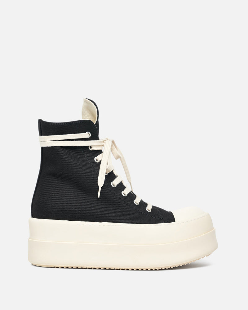 Rick Owens DRKSHDW Men's Sneakers Mega Bumper Sneakers in Black/Milk