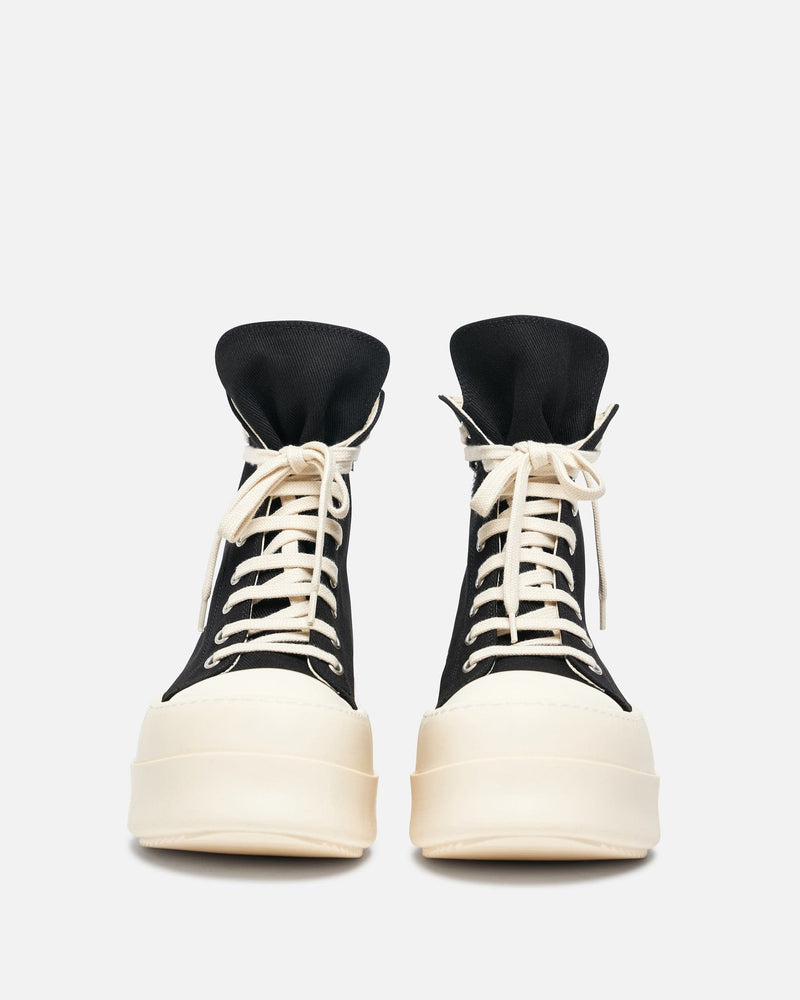 Rick Owens DRKSHDW Men's Sneakers Mega Bumper Sneakers in Black/Milk