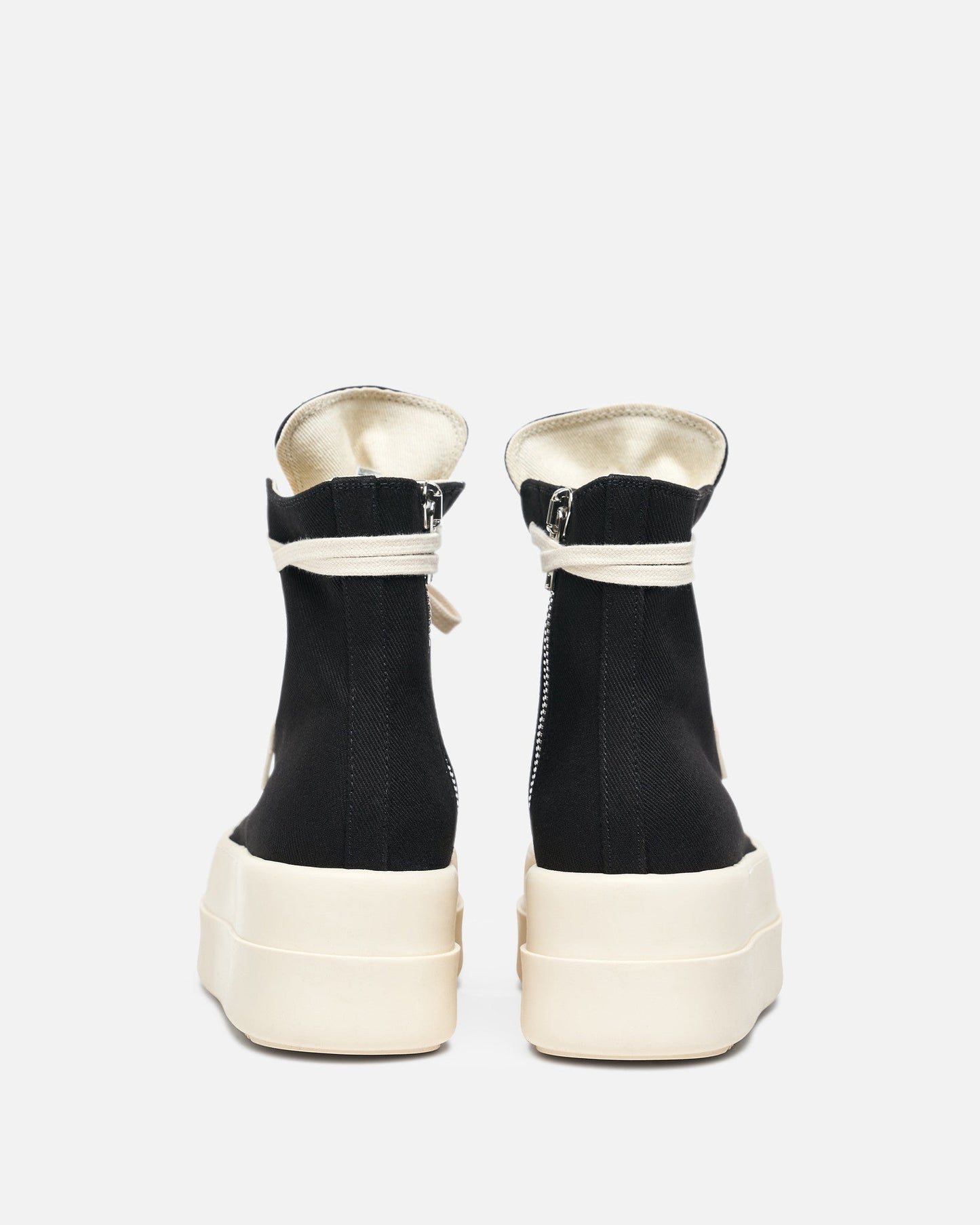 Rick Owens DRKSHDW Men's Sneakers Mega Bumper Sneakers in Black/Milk