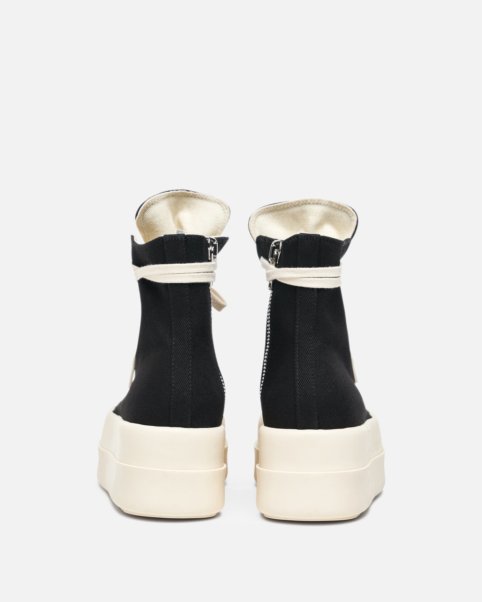 Rick Owens DRKSHDW Men's Sneakers Mega Bumper Sneakers in Black/Milk