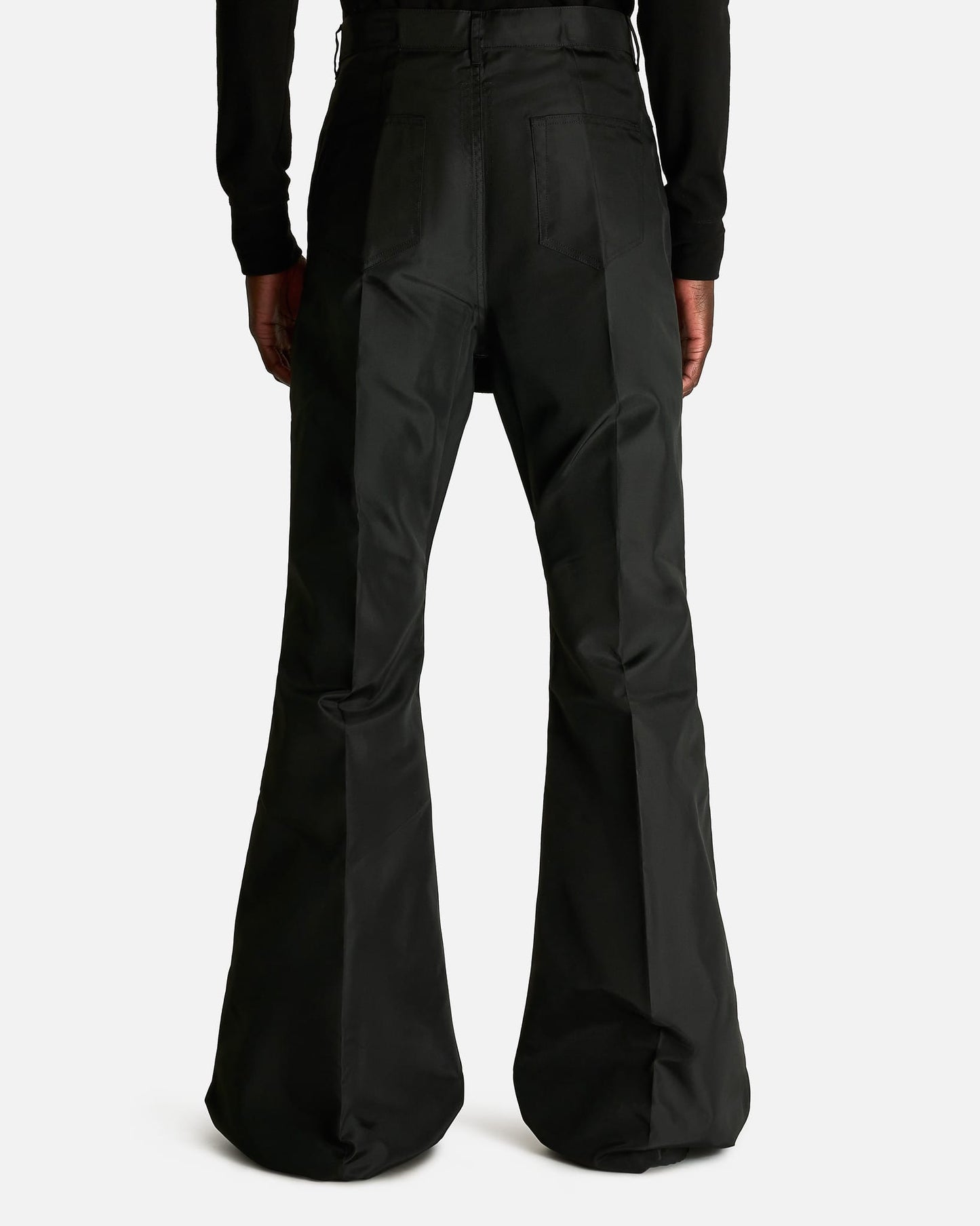 Rick Owens Men's Pants Megastrapped Bolans in Black
