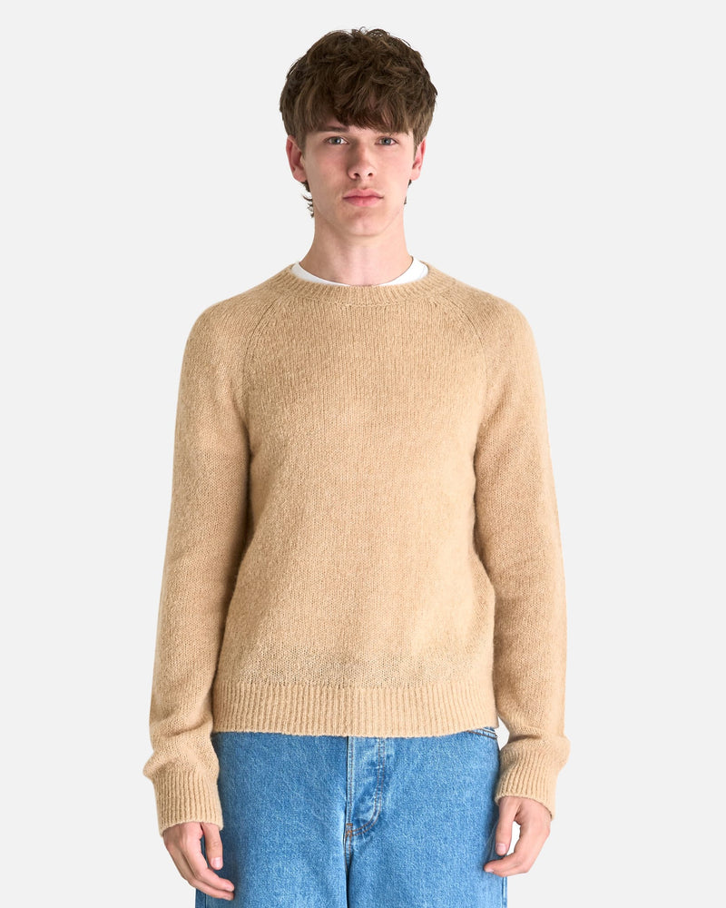 Dries Van Noten Men's Sweater Melbourne Sweater in Ecru