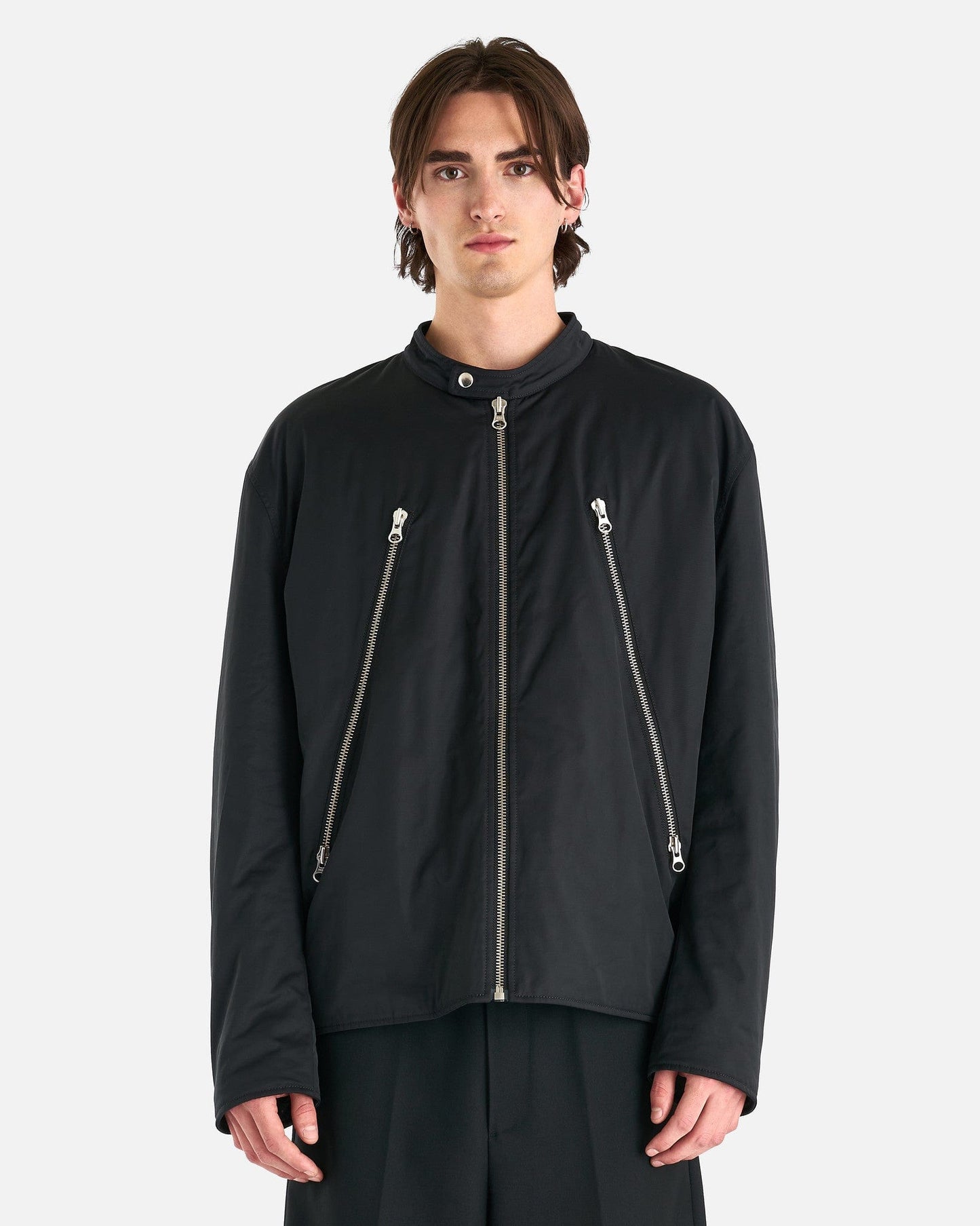 MM6 Maison Margiela Men's Jackets Men's Sports Jacket in Black