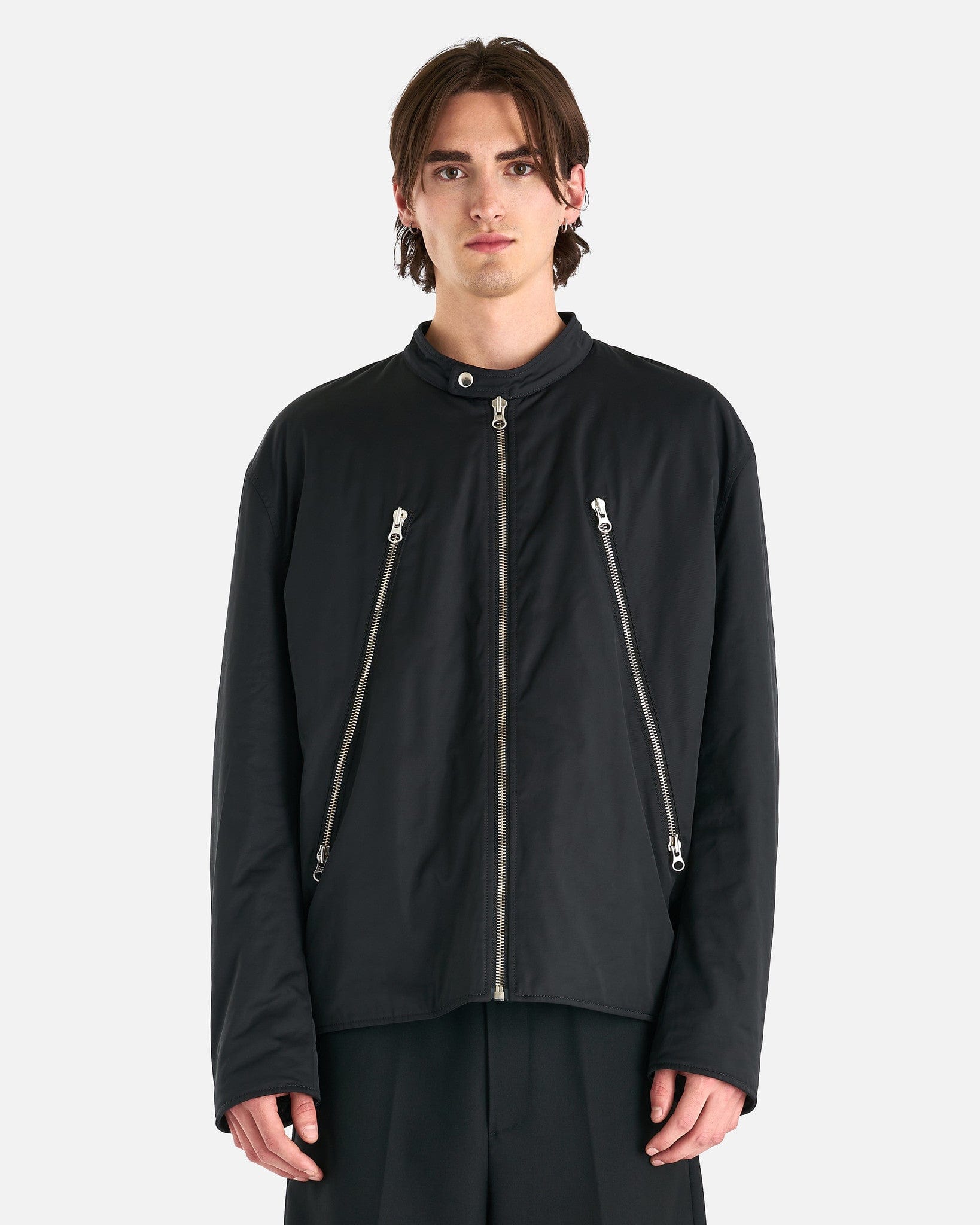 MM6 Maison Margiela Men's Jackets Men's Sports Jacket in Black