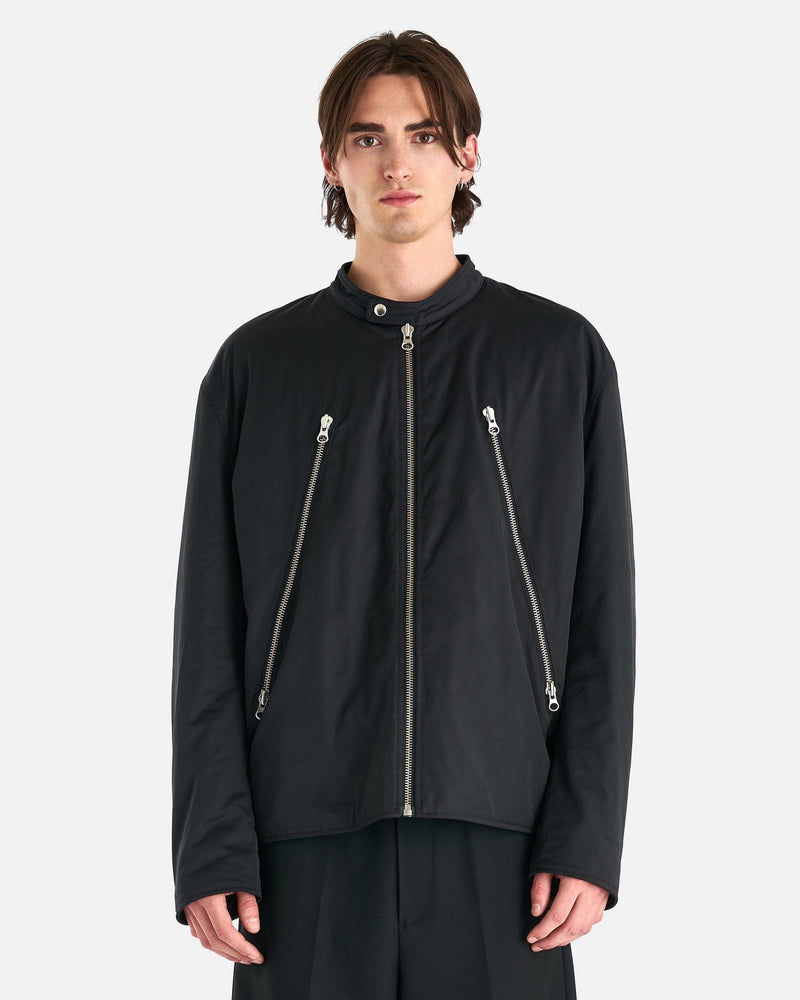 MM6 Maison Margiela Men's Jackets Men's Sports Jacket in Black