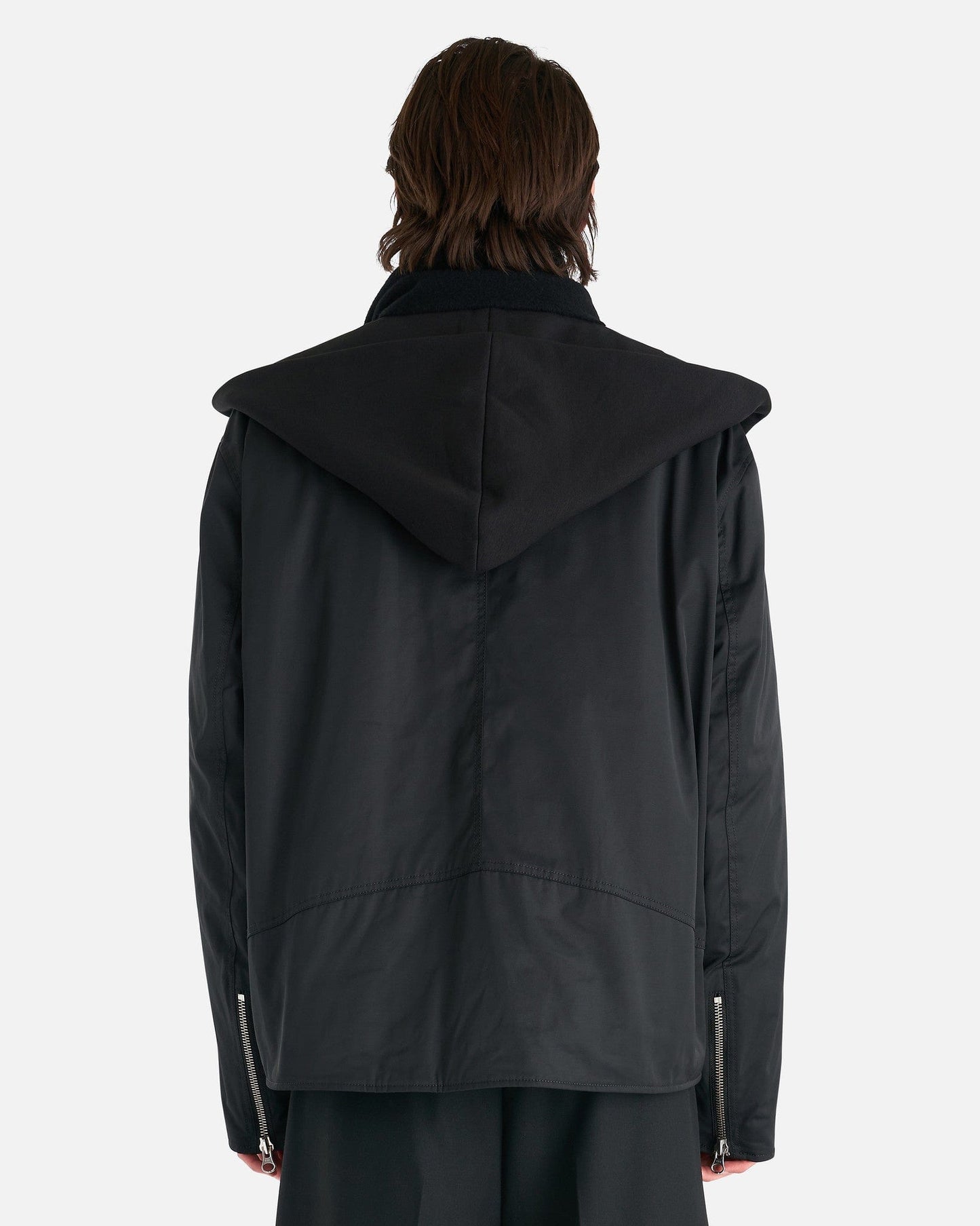 MM6 Maison Margiela Men's Jackets Men's Sports Jacket in Black