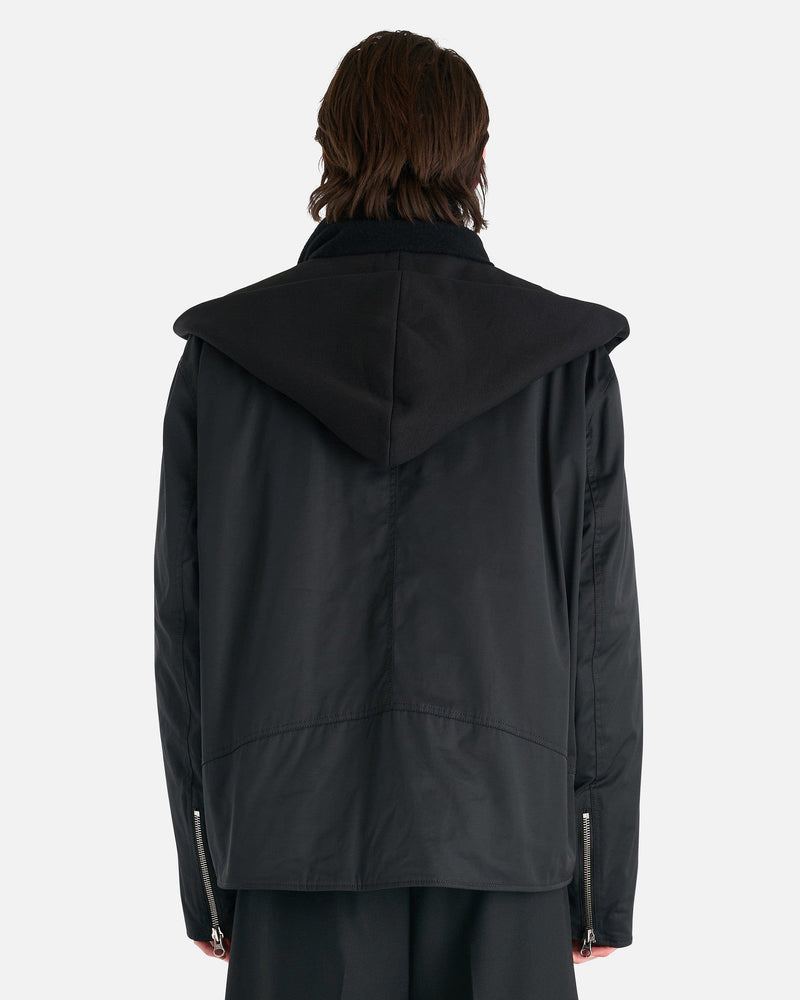 MM6 Maison Margiela Men's Jackets Men's Sports Jacket in Black