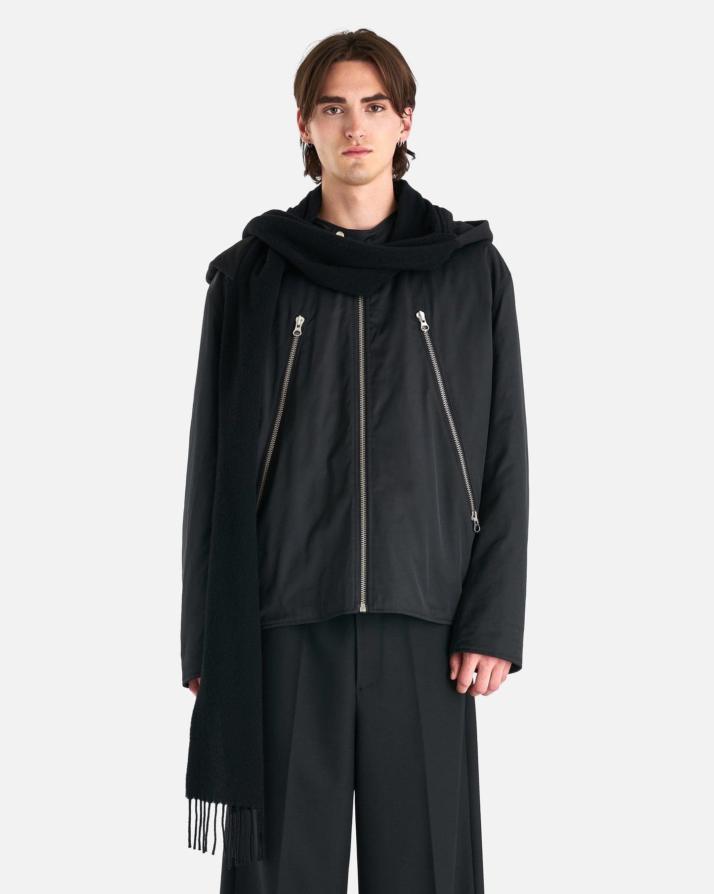 MM6 Maison Margiela Men's Jackets Men's Sports Jacket in Black