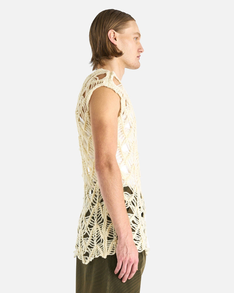 Dries Van Noten Men's Tops Mervin Top in Natural