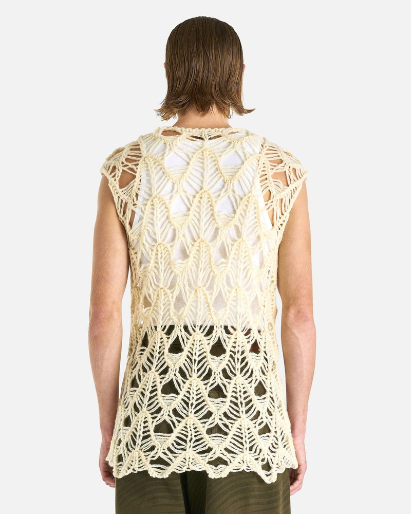 Dries Van Noten Men's Tops Mervin Top in Natural
