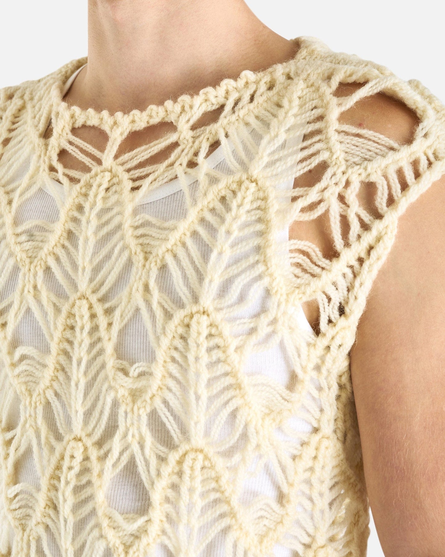 Dries Van Noten Men's Tops Mervin Top in Natural