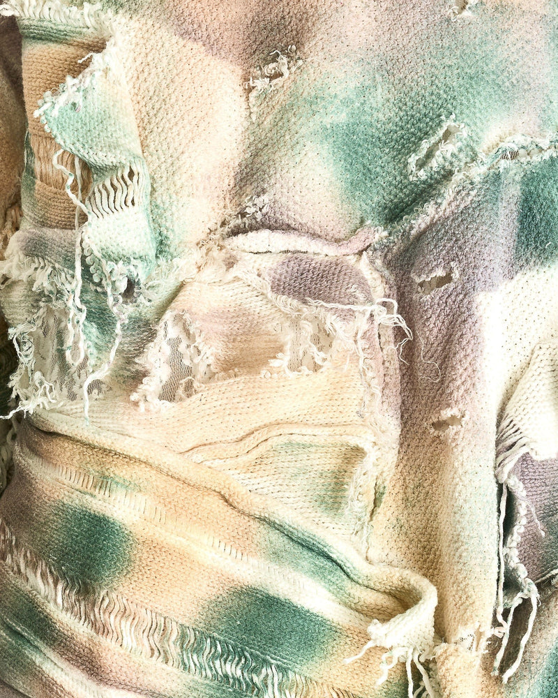 Who Decides War Men's Sweatshirts Mesh Camo Hooded Pullover in Multi