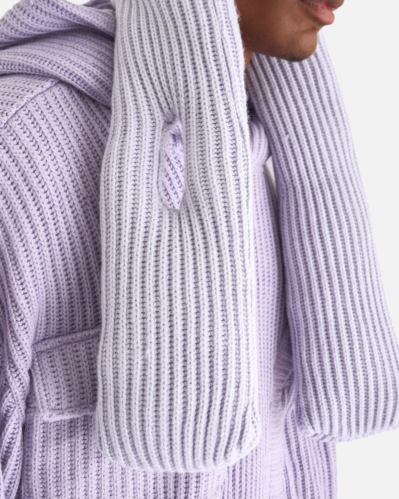 Who Decides War Men's Hats O/S Messenger Cap in Lavendar