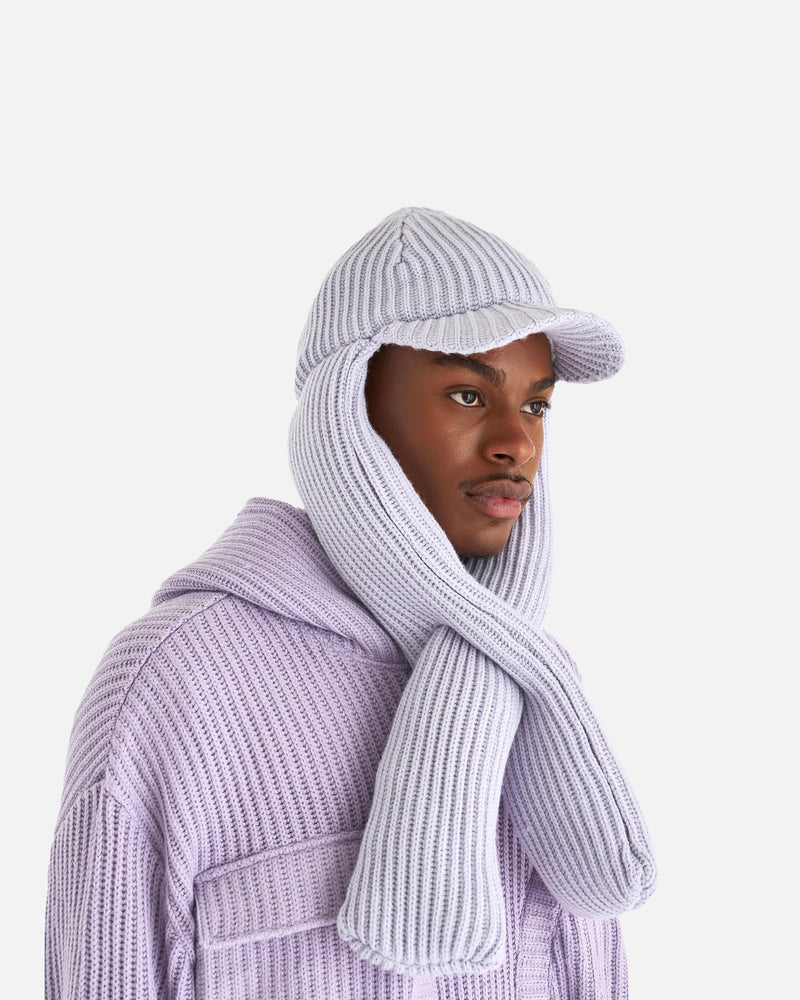 Who Decides War Men's Hats O/S Messenger Cap in Lavendar