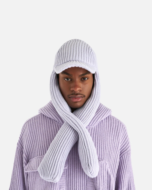 Who Decides War Men's Hats O/S Messenger Cap in Lavendar