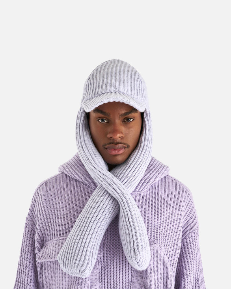Who Decides War Men's Hats O/S Messenger Cap in Lavendar