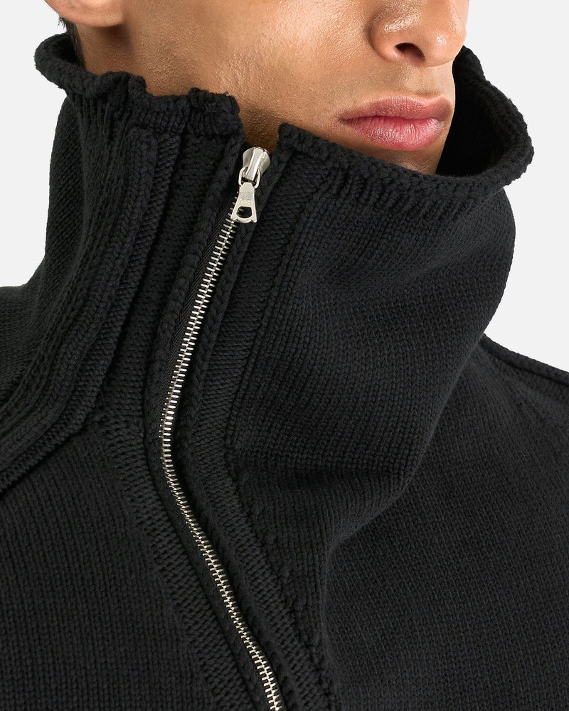 Dries Van Noten Men's Sweater Metro M.K. Cardigan in Black