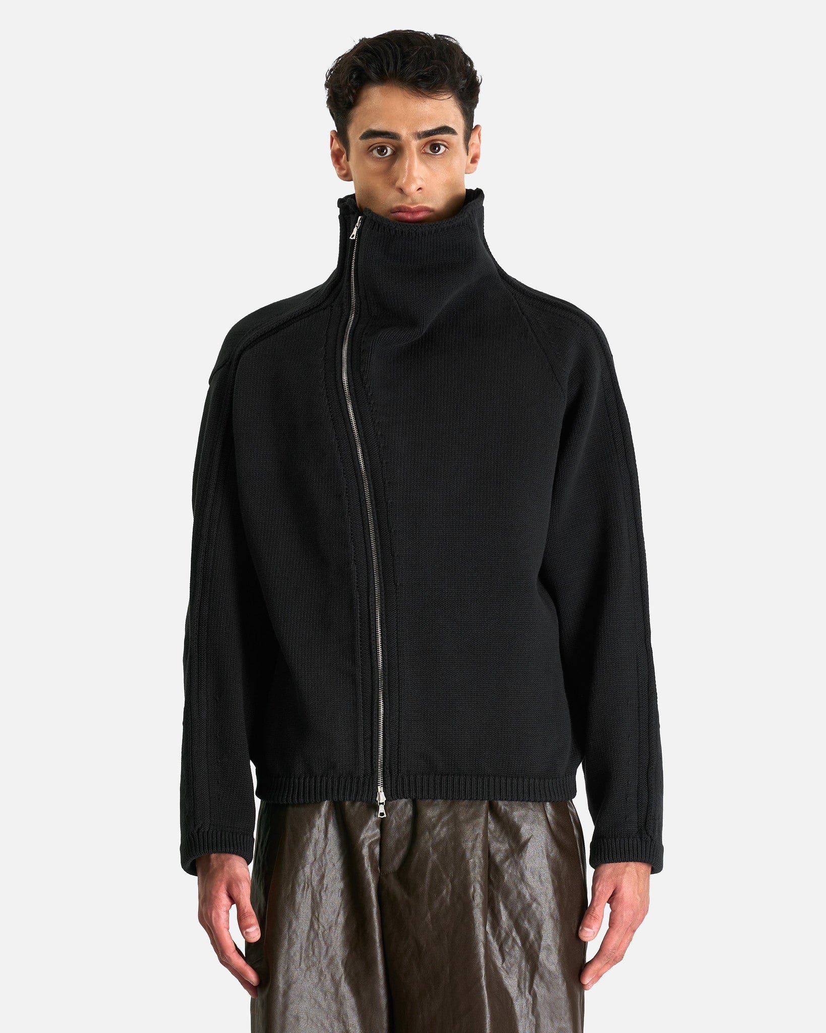 Dries Van Noten Men's Sweater Metro M.K. Cardigan in Black