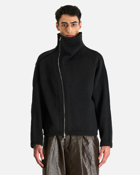 Dries Van Noten Men's Sweater Metro M.K. Cardigan in Black