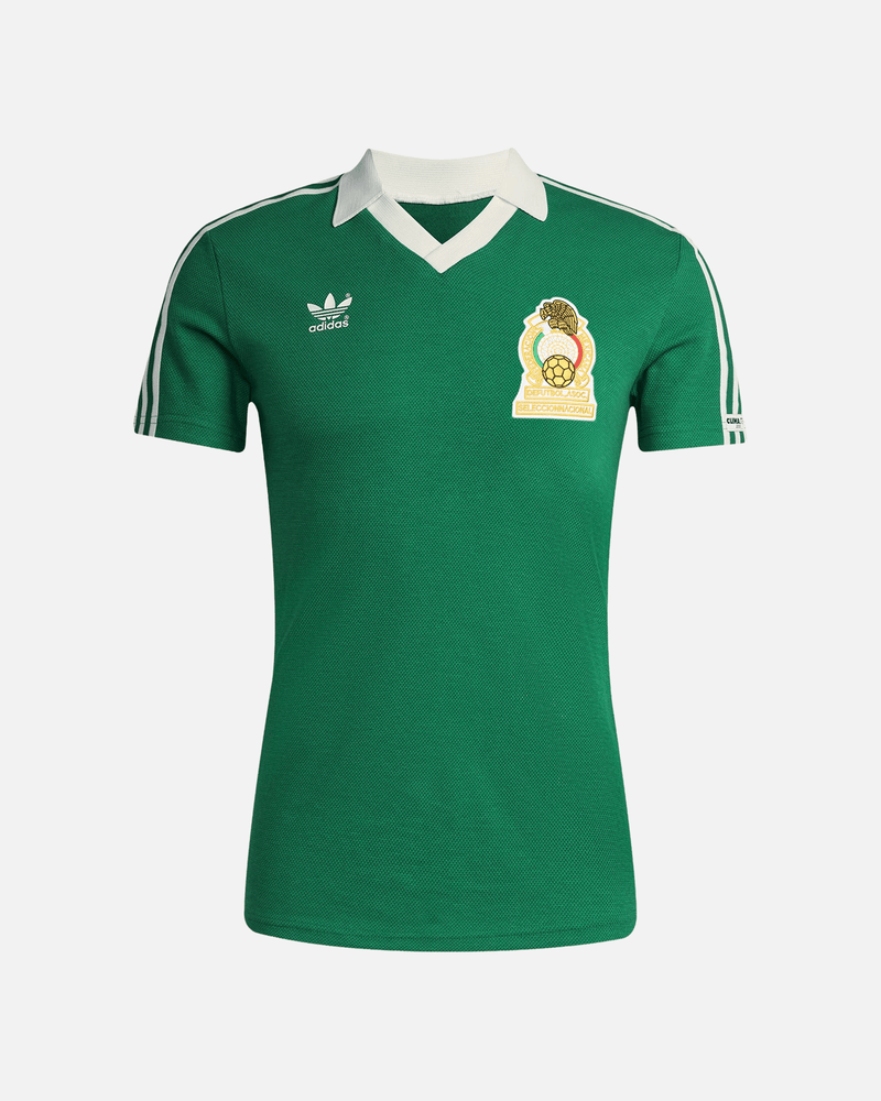 Adidas Men's Shirts Mexico Home Jersey 1986 in Green
