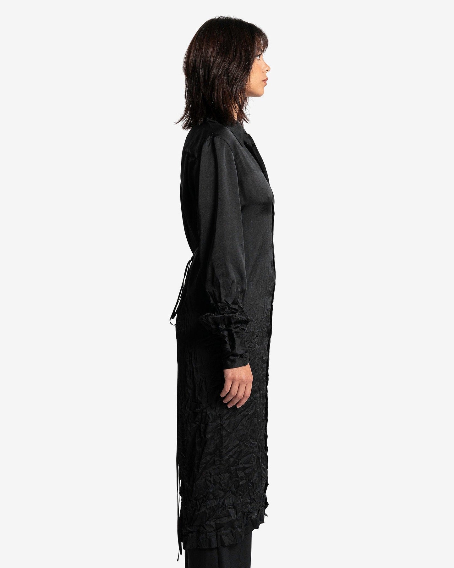 MM6 Maison Margiela Women Dresses Midi Dress in Black