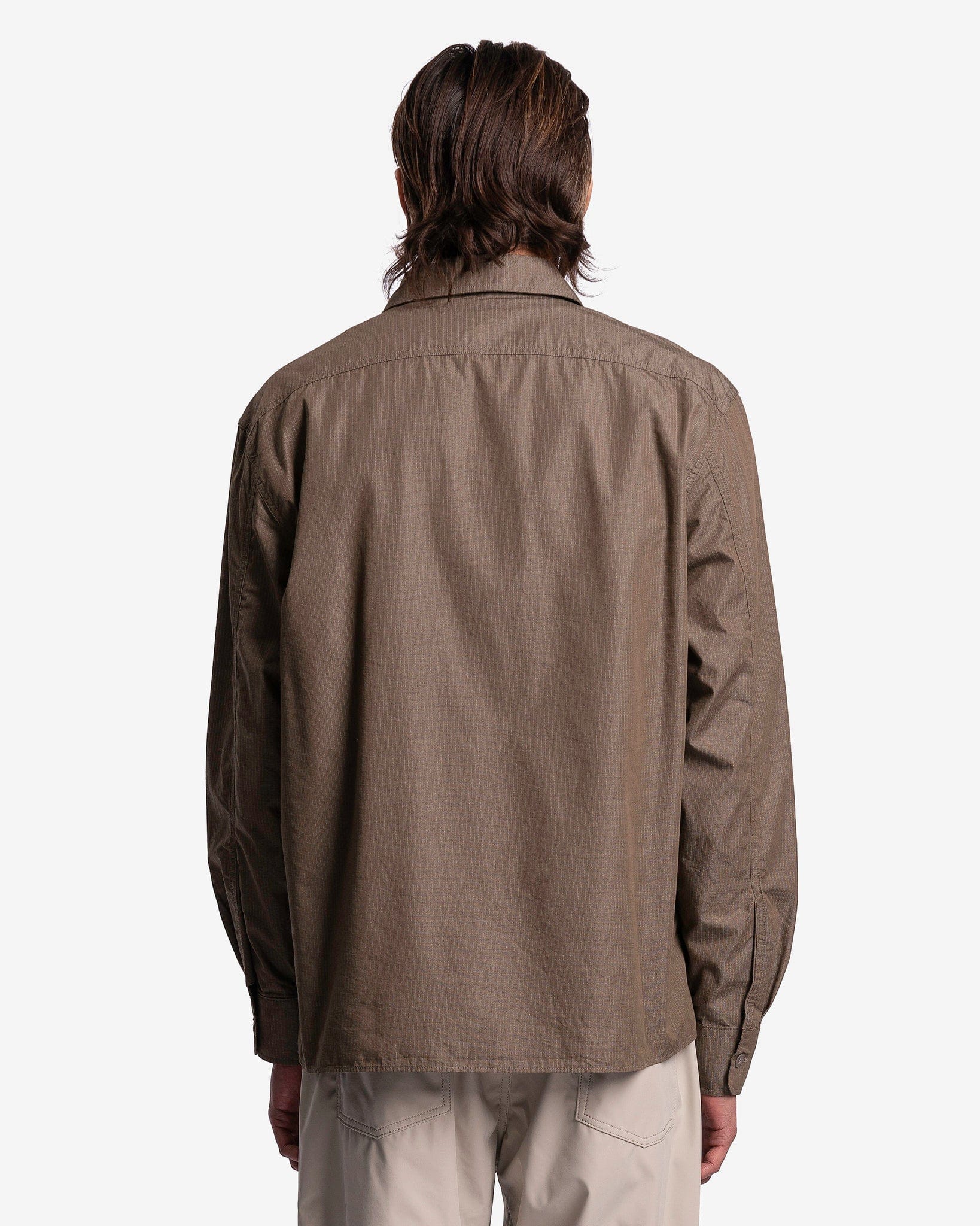 Our Legacy Men's Shirts Military Base Shirt in Army Green