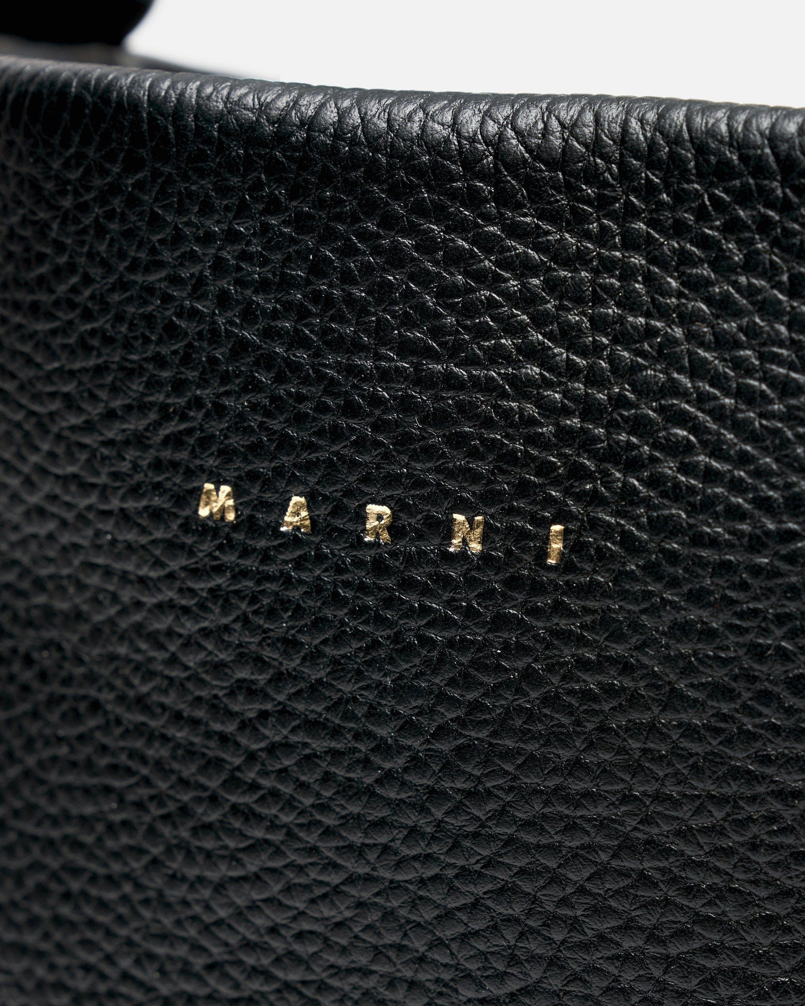 Marni Women Bags O/S Milled Calf Leather Venice Hobo Small in Black/Spherical Green