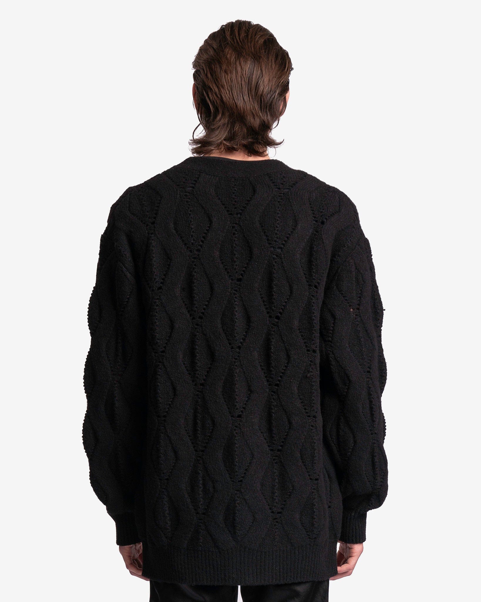 Milton Cardigan in Black – SVRN